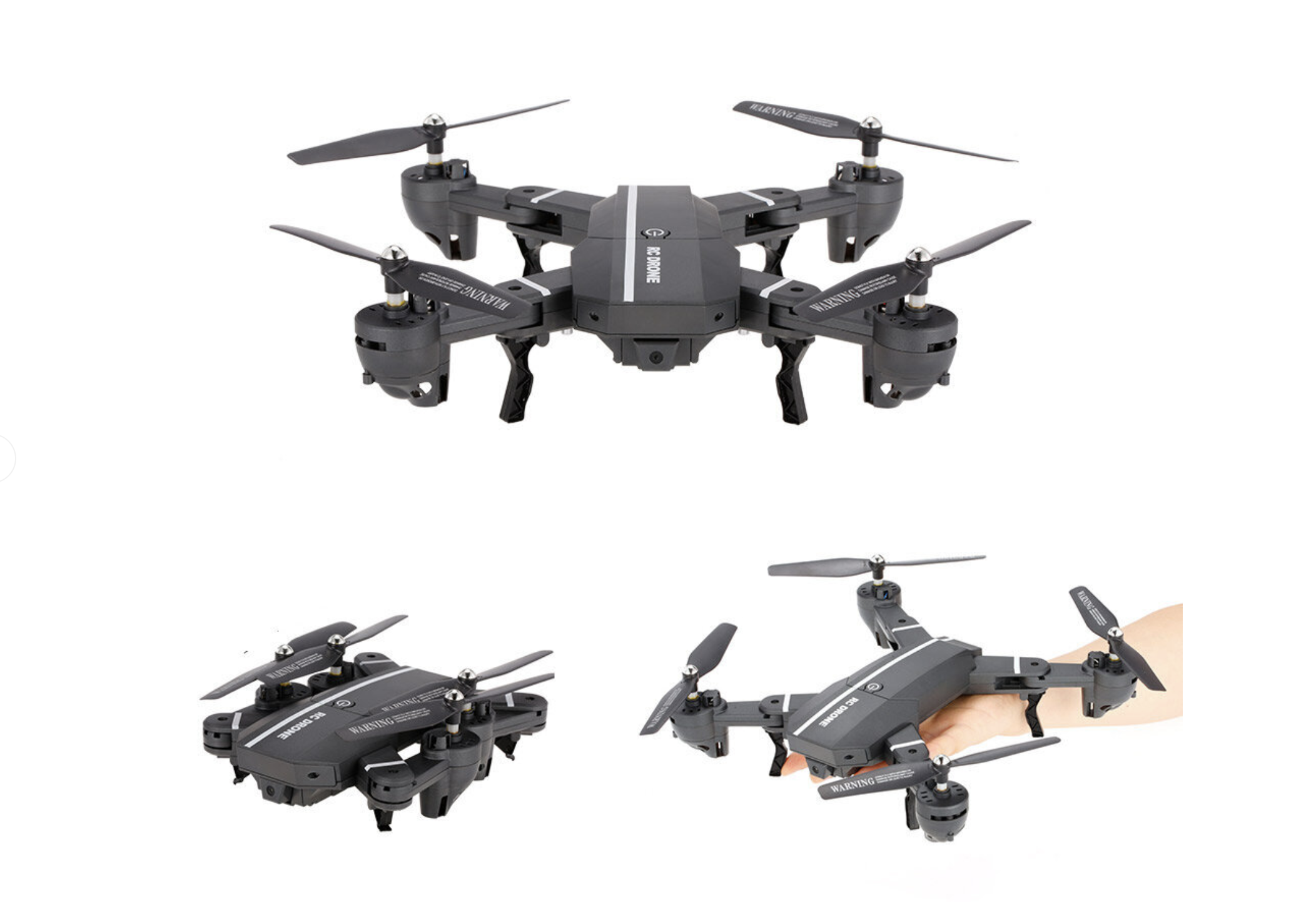 Dronas r/c valdomas programėle, su filmavimo funkcija