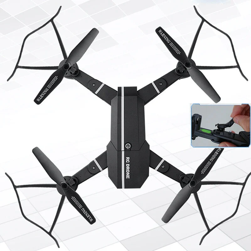 Dronas r/c valdomas programėle, su filmavimo funkcija